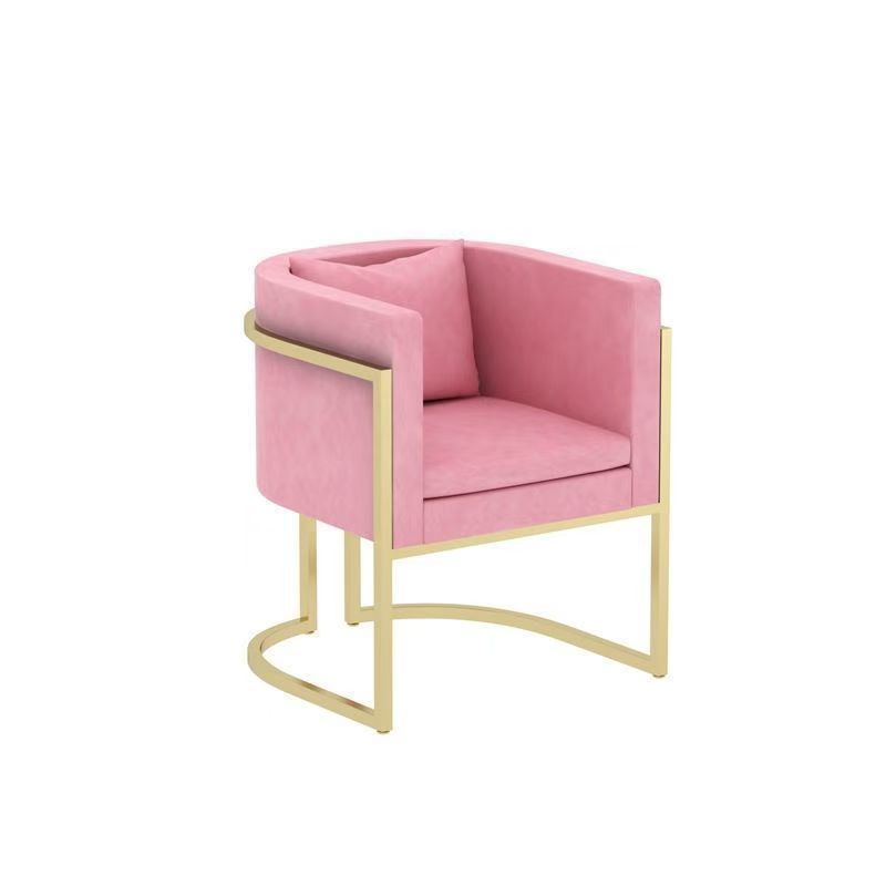 Fauteuil rose