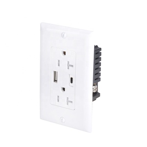 Универсальная настенная розетка с Usb Type-c и смарт-переключателем Wi-Fi для дома, стандарта ЕС - Product Image 2