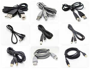 Cable de impresora USB B a USB C con cuentas de ferrita, Cable USB 2,0 tipo B a tipo C de 90 grados para impresora, controlador MIDI, escáner - Product Image 6