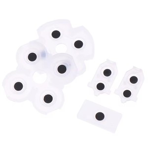 JDS 030导电橡胶按钮，用于<span class=keywords><strong>PS4</strong></span>控制器L1 R1 <span class=keywords><strong>L2</strong></span> <span class=keywords><strong>R2</strong></span>按钮导电垫