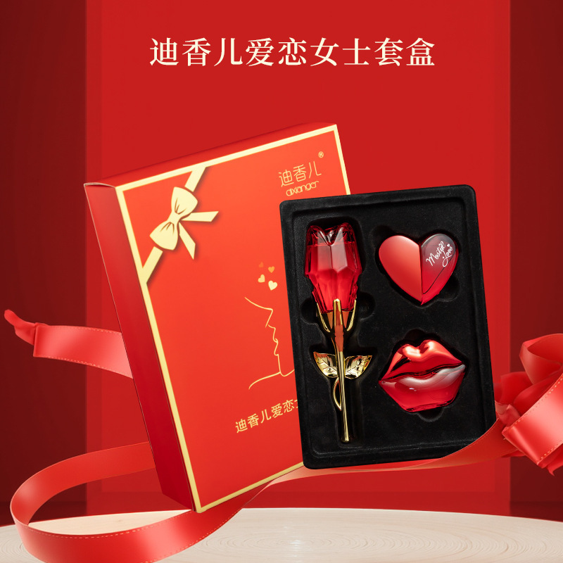 Dxr642 dixianger love womens perfume 4pc set