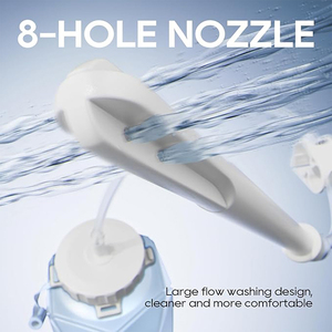 5.3ft lavman hortum ile NZMAN katlanabilir silikon lavman şişe çantası kiti, kontrol edilebilir akış vanası, 1.2 L kapasiteli silikon lavman kiti - Product Image 2