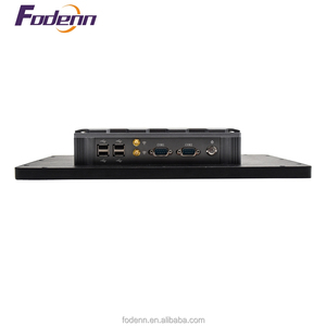 OEM ODM personalizzato X86 industriale fanless mini box pannello PC barebone WIN LINUX sistema UNIX scheda madre incorporato schermo del computer - Product Image 2