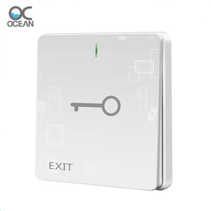 Pulsante di uscita della porta, interruttore di plastica per la protezione di sicurezza della casa di controllo di accesso della porta con serratura magnetica - Product Image 1