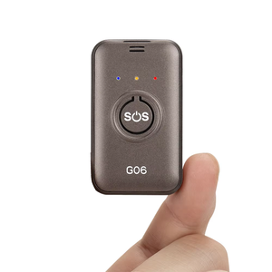 Fábrica OEM logotipo personalizado Personal SOS GPS Tracker G06 2 vías teléfono parlante + grabación GPS dispositivo de seguimiento - Product Image 1