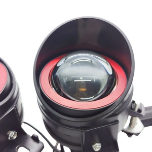 Fabrika toptan evrensel su geçirmez IP68 LED projektör Lens sis lambası H/L ışın kamyon SUV 4WD üç renk için yeni durum 12V - Product Image 2