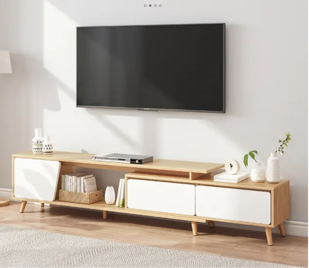 Moderne Stijl Antieke Tv Display Stands Tafel Met Opbergrek Tv Kast Houten Console Meubelen Woonkamer Kasten