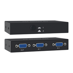 <strong>2</strong>-Port <strong>VGA</strong> Video Switch 2input 1output 2x1 1920*1440 Selector <strong>Splitters</strong> &amp; Converters Product Category - Product Image 3