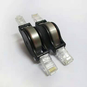 สายแลนแพทช์อีเธอร์เน็ตความเร็วสูงเครือข่าย Cat6แบนแบบยืดหดได้ยาว1.5เมตร - Product Image 1