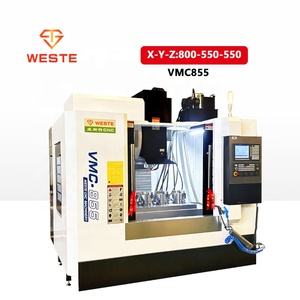 Centro de mecanizado VMC855, fresadora CNC VMC850, fresadora CNC de Metal de 5 ejes, centro de mecanizado de torneado automático a la venta - Product Image 1