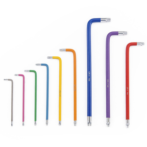 9 adet L şekli sabotaj dayanıklı bağlantı elemanları için renkli ekstra uzun kol torx anahtarları torx allen anahtarı anahtarı seti - Product Image 4