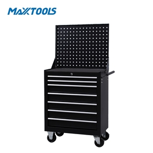 套7抽屉工具柜背板工具箱拉杆箱滚动车库储物柜 - Product Image 1