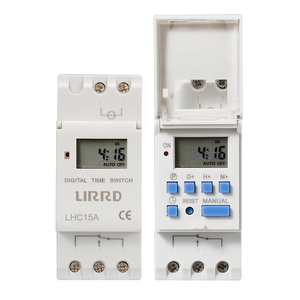 Best-seller 7 giorni programmabile digitale interruttore temporale relè controllo AC 220V 240V 110V DC12V 24V 16A DIN rail di montaggio BS26 - Product Image 1