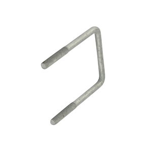 ตัวยึดท่อสเตนเลสรถบรรทุก M10 M8สองทางชุบสังกะสีสีเหลืองความแม่นยำสูงกลอนประตูรูปตัวยู - Product Image 5