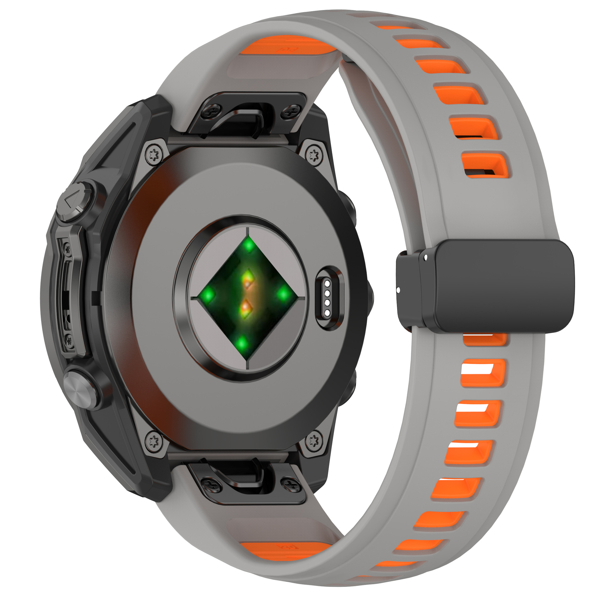 Grey + Orange
