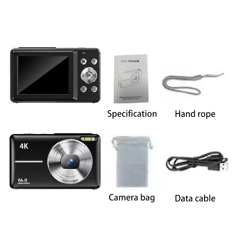 Pantalla negra de 2,8 pulgadas