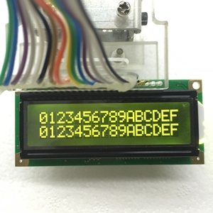 Zeichen LCD 16x2 2x16 1602A LCD-Bildschirm mit vollem Betrachtung winkel Breite Temperatur I2C-Schnittstellenmodell LCD-Anzeige