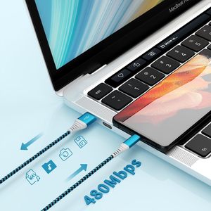 NYLON BRAIDED FABRIC DURABLE <strong>CUSTOMIZED</strong> LENGTH COLOR FREE <strong>SAMPLES</strong> DATA SYNC a to C FAST CHARGING TYPE C <strong>USB</strong> CABLE