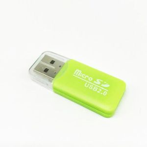 Werbe geschenk Niedlich Mini TF USB 2.0 T-Flash Trans Flash Speicher kartenleser Adapter Externe Installation Bunter SD-Kartenleser - Product Image 4