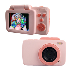 OEMピンク2000Wピクセルフォトポケットミニ1080pHD楽しいユニークでホットなキッズカメラ、子供用三脚カメラ付きリアルカメラ - Product Image 5