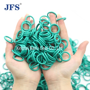 JFS耐高温耐化学腐蚀透明聚四氟乙烯涂层硅胶FKM橡胶o形圈