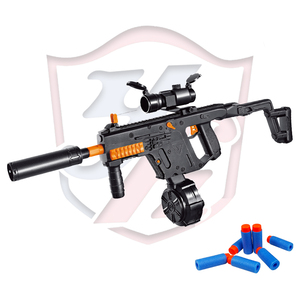 カスタムM4ベクトル電子おもちゃ銃夏用ソフト弾丸ブラスター電気スプラットボール爆発サージ金属玩具 - Product Image 1