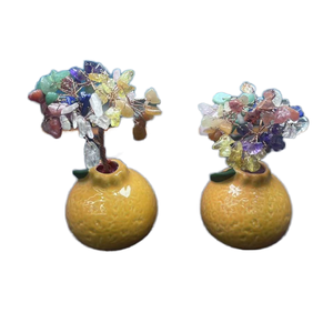 Büyük servet ve mutluluk kristal para ağacı Feng Shui doğal Bonsai saksısı kristal ağacı hayat - Product Image 3