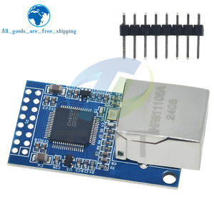 Modulo di rete CH9121 UART porta seriale al modulo Ethernet modulo seriale server modulo di rete TZT TCP/IP 51/STM32 3.3V 5V