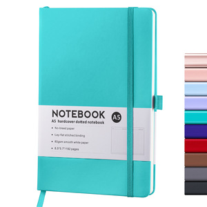 Wholesale <strong>Custom</strong> A5A6 <strong>with</strong> Elastic Strap Pu Journal Diary <strong>Notebook</strong> <strong>Printed</strong> Logo Diary Notepad Note Book Popular - Product Image 5