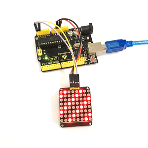 Keyes tudio Rote Farbe Common Cathode I2C 8*8 LED-Punkt matrix modul HT16K33 für Arduino