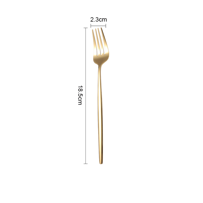 Dessert Fork (Gold)