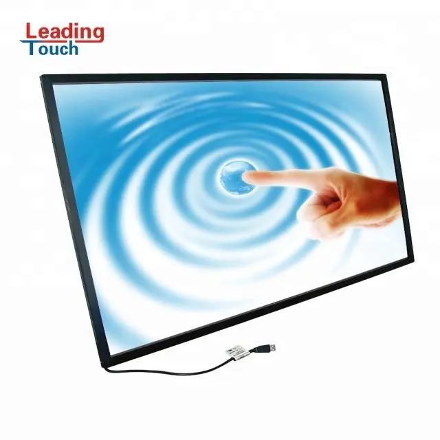 Custom 32 42 43 50 55 60 86 98 inch big lcd tv interactive vending machine ir infrared touch screen