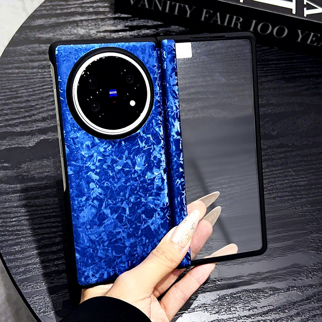 motif de coque i-ocean blue enveloppement complet axe central intégré elle