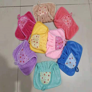 DS2823 emici kalın mutfak banyo havlusu asılı döngü el kuru havlu ile mikrofiber mercan kadife asılı el havluları