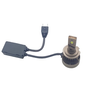 Süper Decode CSP 4575 çip 75W 12000lm küçük Mini boy Fan 360 oto H4 H7 H11 LED far ampulü - Product Image 6