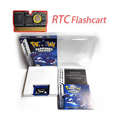 Boîte manuelle de chariot Flashcart RTC saphir