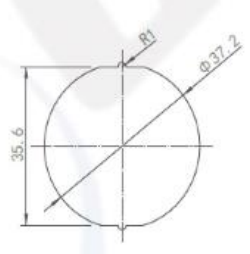 DC24V DC12V สวิตช์ควบคุมปุ่มกด/ปุ่มลิฟต์อักษรเบรลล์สีขาวสำหรับ Xizi Otis - Product Image 2