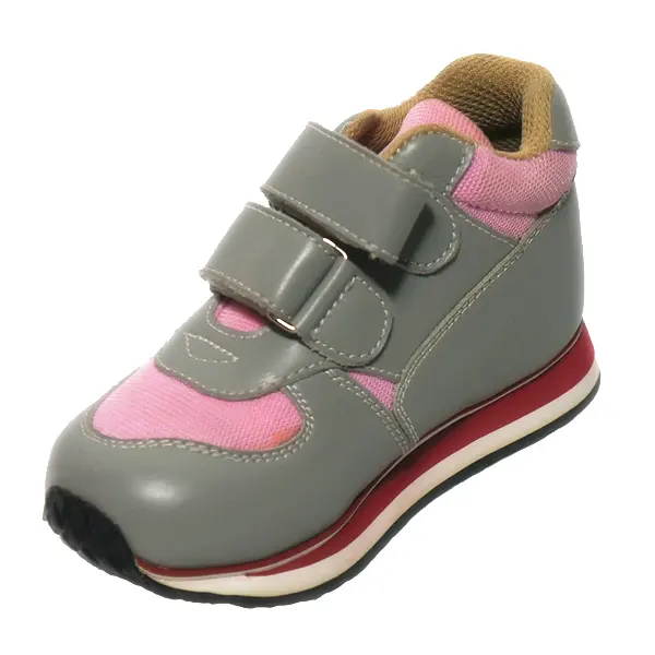Chaussures orthopédiques de sport en cuir véritable pour enfants, chaussures médicales pour enfants fabriquées en usine de chaussures de rééducation en Chine