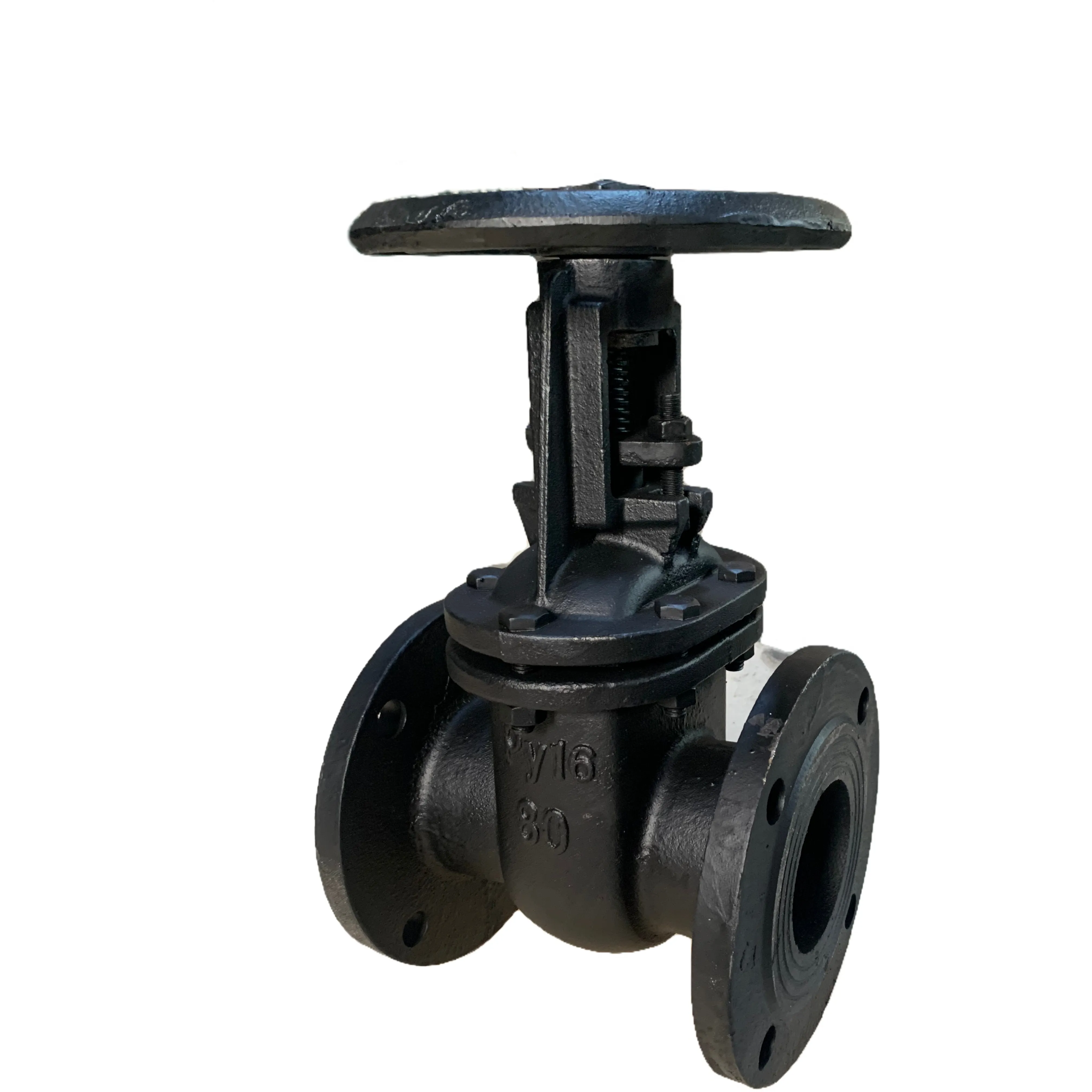 GOST Cast Iron with Hard Brass Seal Gate Valve With Electric Actuator