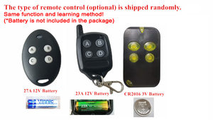 Schwenk schiebe tor öffner Fernbedienung für automatische Tür 433MHz - Product Image 3