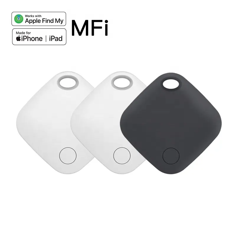 MFi certificata trova il mio Tag Smart Key Finder Locator portafoglio Lugggae Pet Tracker Mini GPS Tracker per Apple
