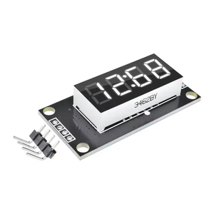 0,36 "Zoll LED-Digital anzeige modul 4-stelliges 7-Segment-Zeituhr Display Tube Driver Board I/O 5-Farben-DIY-Kit