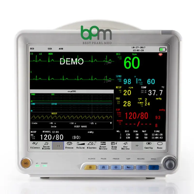 BPM-M1214 Hot Sale Medical Vital Signs Monitor Pressure Monitor Cheap Monitor Patient Monitor Portable
