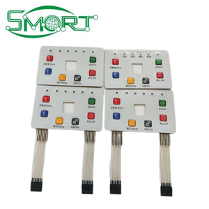 Smart Electronics Custom <strong>Embossed</strong> Tactile Key Membrane <strong>Switch</strong>/Keypad/<strong>Keyboard</strong> With Backlight LED - Product Image 6