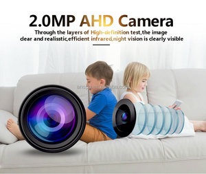 Anspo 16ch 1080p Full HD kiti ahd kamera DVR ile ses dahili mikrofon 2.0mp CCTV güvenlik kamera sistemi metal gündüz ve gece görüş - Product Image 4