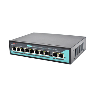 Wanglink PoE Network <strong>Switch</strong> 8 10/100Mbps PoE Ports 2GE RJ45 Uplink <strong>Switch</strong> PoE with VLAN/Extend 250-Meter - Product Image 3
