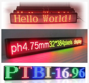 P10 Outdoor rot Farbe lauf nachricht led-bildschirm bus text led display board mit wifi steuer - Product Image 5