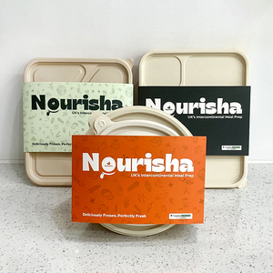 定制印刷食品盒容器包装袖套一次性纸肚皮袖套礼品盒纸环绕袖套包装标志