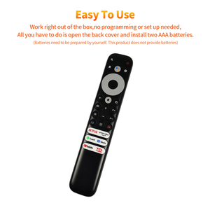 Factory Wholesale Smart Universal TV <strong>Remote</strong> Control RC902V Compatible for TCL Smart TV <strong>Remote</strong> Control