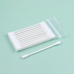 Dùng Một Lần 20Pcs Mềm Mại Và Thoải Mái Bông Gạc Với Gậy Giấy Và Túi Sản Phẩm Vệ Sinh - Product Image 2